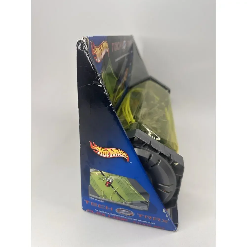 Hot Wheels Tech Trax System Power Swing Stunt Flex Loop Travel To Go Case